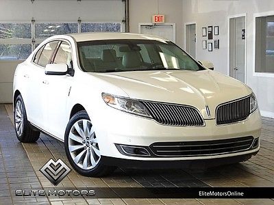 Lincoln : MKS Base Sedan 4-Door 13 lincoln mks awd back up cam keyless go heated cooled seats low miles