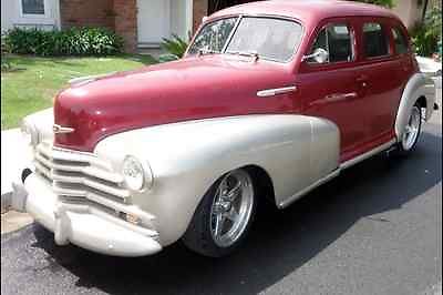 Chevrolet : Other 4 dr 1947 chevy stylemaster 4 dr at ac restomod sbc