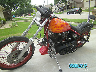 Harley-Davidson : Other Harley Davidson Shovelhead Custom hardtail bobber