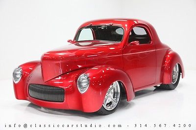 Willys Custom 1941 willys coupe custom built w fuel injected 467 ci v 8 air ride a c more