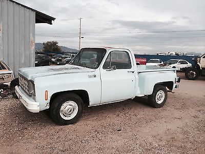 Chevrolet : C-10 step side 1978 chevy pick up step side short bed truck