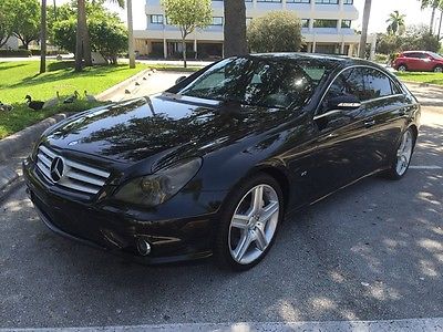 Mercedes-Benz : CL-Class  CLS55 AMG 2006 mercedes cls 55 amg best color combo black on black leather only on ebay