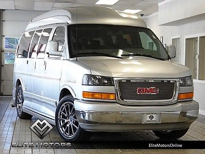 GMC : Savana Upfitter 13 gmc savana g 1500 upfitter explorer conversion high top rear dvd 1 owner