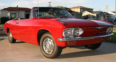 Chevrolet : Corvair Monza 1965 chevolet corvair monza convertible