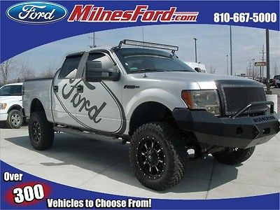 Ford : F-150 Custom 2014 ford f 150 custom crew cab 6 lift and tons of accesories