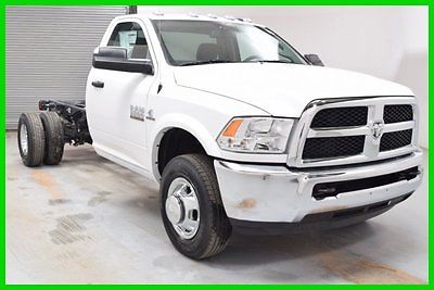 Ram : 3500 ST Tradesman New 2015 Cab Chassis Truck AISIN Transmission Dual Rear Wheels Chrome 2-Door 2015 Dodge Ram 3500 Chassis