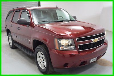 Chevrolet : Tahoe LS 5.3L 8 Cyl RWD SUV Roof racks Clean carfax! FINANCING AVAILABLE!! 95K Miles Used 2008 Chevy Tahoe LS SUV 17