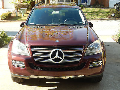 Mercedes-Benz : GL-Class GL450 2007 mercedes benz gl 450 4 matic burgundy