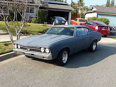 Chevrolet : Chevelle SS396 1968 chevelle ss 396 with rebuilt running gear and pure muscle car character
