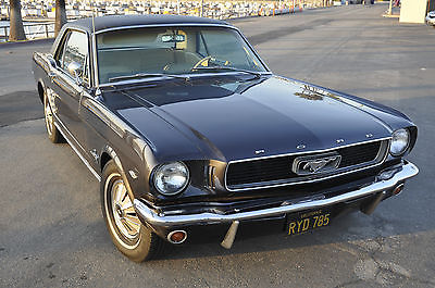 Ford : Mustang Base 1966 ford mustang coupe 289 4.7 l