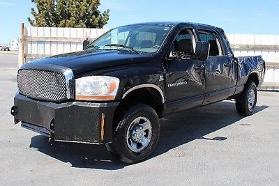 Dodge : Ram 3500 SLT 4WD Mega Cab 2006 dodge ram 3500 slt 4 wd mega cab turbodeisel repairable salvage wrecked save