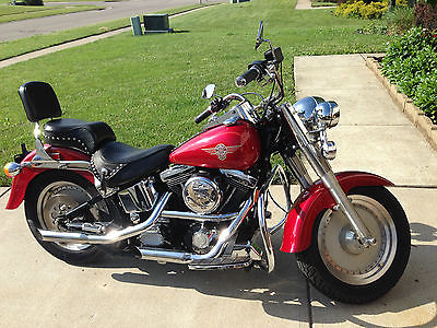 Harley-Davidson : Softail Harley Davidson Fatboy Great Condition - Choice of Color (Red or Flat Black)