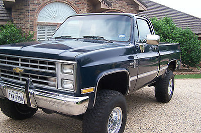 Chevrolet : C/K Pickup 1500 K10 1985 chevrolet c 10 k 10 1500 4 x 4 silverado short bed please read description