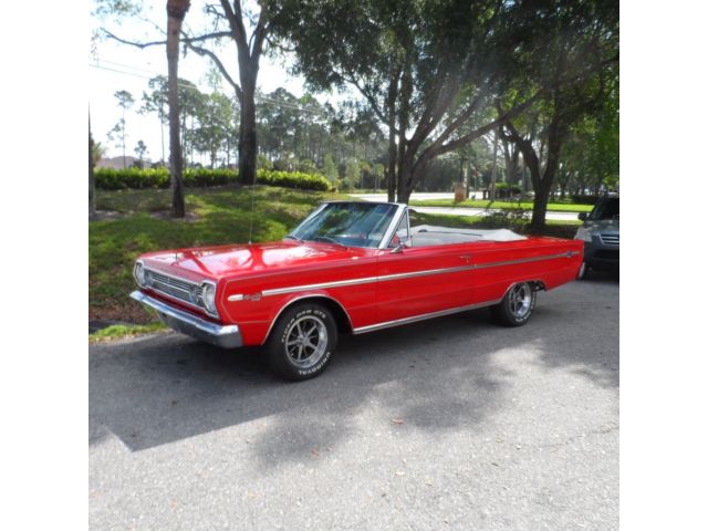 Plymouth : Satellite Beautiful 1966 Plymouth Satellite Convertible 383 V8 Bucket Seats Show Ready