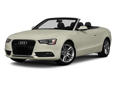 Audi : Cabriolet Premium Plus 2013 audi premium plus