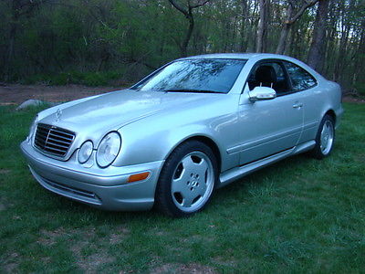 Mercedes-Benz : CLK-Class AMG CLK55 Coupe 2001 mercedes clk 55 amg only 65 k miles navigation every option mint