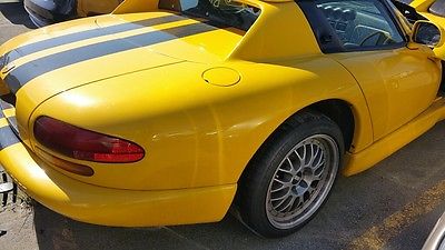 Dodge : Viper R/T-10 2001 dodge viper project rebuildable rt 10 only 14000 miles