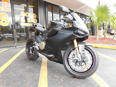 Ducati : Superbike 2014 ducati 1199 s panigale dark stealth edition abs warranty priced to go