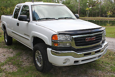GMC : Sierra 2500 SLE 2005 2500 hd extended cab 4 wheel drive low mileage of 68 708 no rust