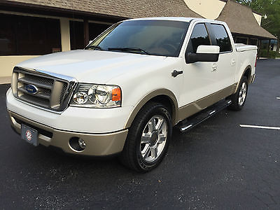 Ford : F-150 King Ranch Crew Cab Pickup 4-Door 2008 ford f 150 king ranch clean