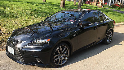 Lexus : IS IS350 (IS 350) F Sport Like New, AWD, CPO, Black Exterior, Red Interior with NAV