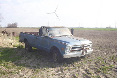 Chevrolet : Other Pickups 2 door 4X4 3/4 Ton 1968 chevrolet pickup 3 4 ton 4 x 4 for parts or restore mud bog puller