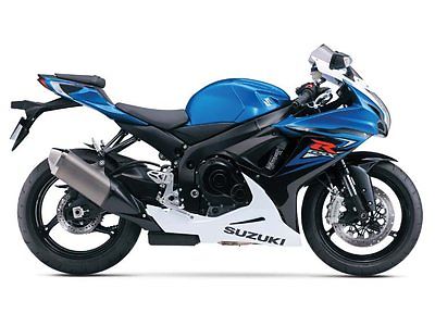 Suzuki : GSX-R 2014 suzuki gsx r 600 sport bike blue warranty 0458