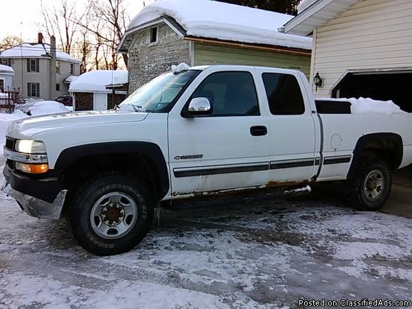 01 chevy 2500hd needs gone asap
