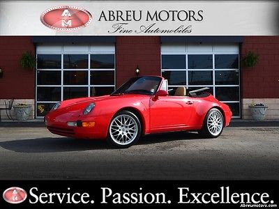 Porsche : 911 Carrera 1997 porsche 911 carrera cab guards red over cashmere beautiful