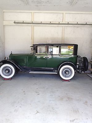 Packard : 2nd series model 226 S6 Black 1924 packard touring sedan 5 passanger