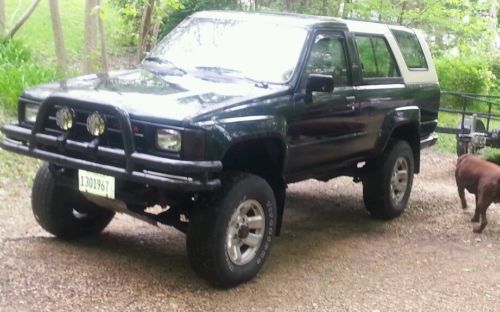 Toyota : 4Runner 2 door Removable top 1988 toyota 4 runner new transmission and transfer case 2 18 2014
