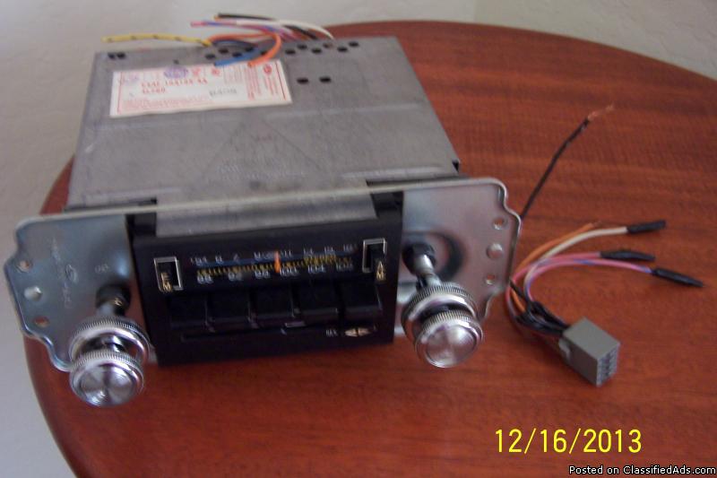 AM/FM radio with casette player