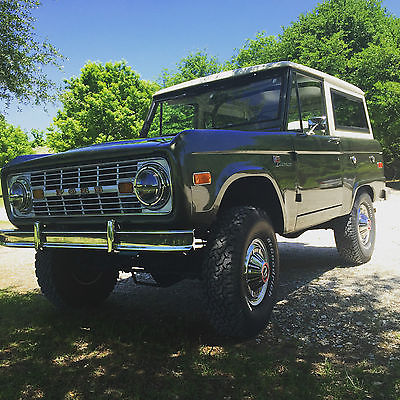 Ford : Bronco Base 1972 ford bronco uncut 5 speed
