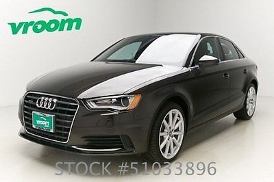Audi : A3 2.0T Premium Certified 2015 5K LOW MILES 1 OWNER 2015 audi a 3 awd 2.0 t premium 5 k mile bluetooth sunroof 1 owner cln carfax vroom