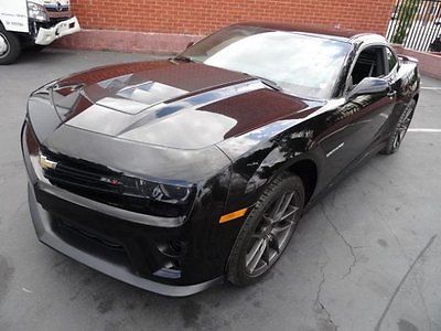 Chevrolet : Camaro ZL1 2014 chevrolet camaro zl 1 damaged project wrecked priced to sell wont last