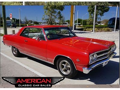 Chevrolet : Malibu SS Sharp Red/White 65 Malibu SS 138 Real Super Sport Excellent Shape Ready to Show!