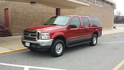 Ford : Excursion XLT Sport Utility 4-Door 2002 ford excursion 4 x 4 v 10 6.8 gps dvd excellent condition