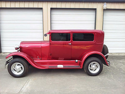 Ford : Other chrome 29 ford two 2 door sedan hot rod conversion