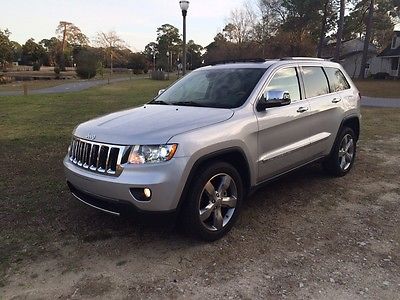 Jeep : Grand Cherokee Overland Sport Utility 4-Door 2011 jeep grand cherokee overland nav sunroof v 6 2 wd heated cooled seats