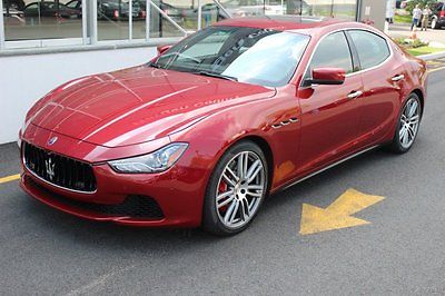 Maserati : Ghibli S Q4 AWD Certified Pre-Owned CPO Premium Sensors Keyless Bluetooth Sunroof Sport Camera HomeLink Carbon 20 Urano