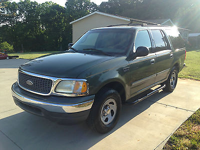 Ford : Expedition green 2001 ford expedition 4.6 v 8 9 passenger 154 k miles 2 wd nice good suv ready to go