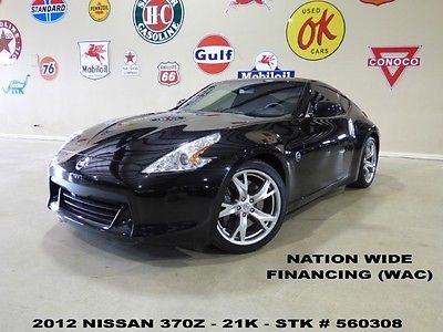 Nissan : 370Z Coupe 12 370 z coupe 6 speed trans cloth jl audio system 19 in wheels 21 k we finance