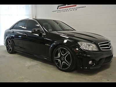 Mercedes-Benz : C-Class C63 AMG 2010 mercedes benz c 63 amg new tires eurocharged tune 540 hp