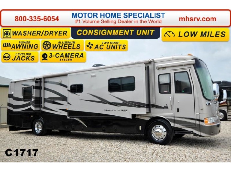 2005 Newmar Mountain Aire 4032 W/4 Slides, Brand New