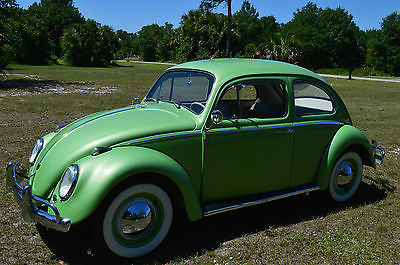 Volkswagen : Beetle - Classic 2 Door 1960 volkswagon 2 door classic beetle green original