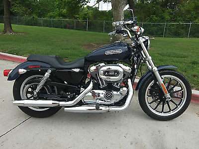 Harley-Davidson : Sportster 2008 harley davidson sportster 1200 low xl 1200 l blue great condition