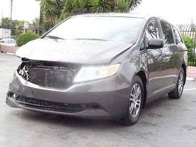 Honda : Odyssey EX 2013 honda odyssey ex repairable salvage wrecked damaged fixable rebuilder save