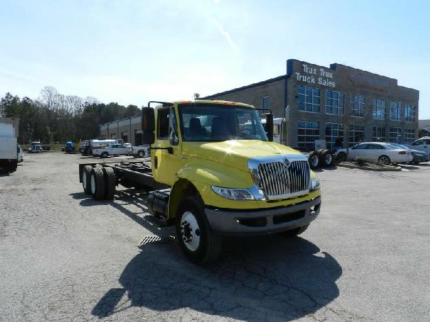 International 4400 cab chassis truck for sale