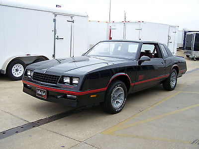 Chevrolet : Monte Carlo SS 1987 chevrolet monte carlo ss only 2 100 actual miles one of a kind