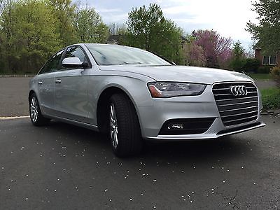 Audi : A4 Premium Certified 2014 8K LOW MILES 1 OWNER NAV SILVER, GRAY LEATHER, LOADED, NAV, CERTIFIED, FREE AUDI CARE MAINTENANCE